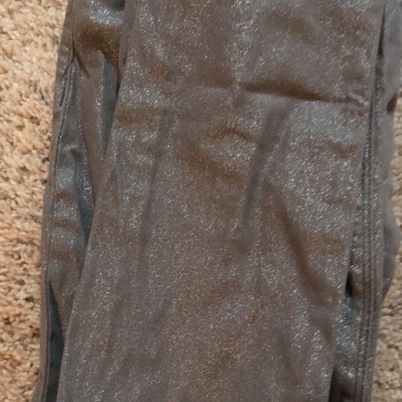 Metallic grey skinny jean pant - Picture 5 of 6